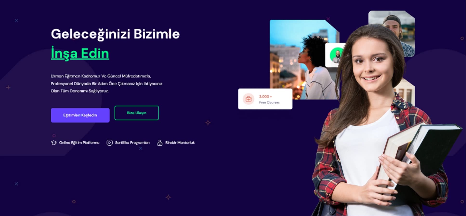 Eğitim Kurumu Web Sitesi Tasarımı